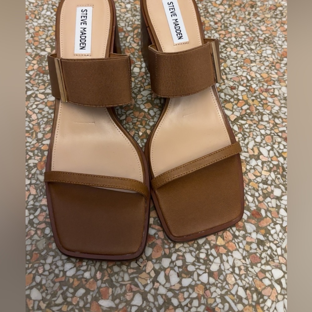 Tan Steve Madden Dress Sandals - Never Worn - Size 11 $28